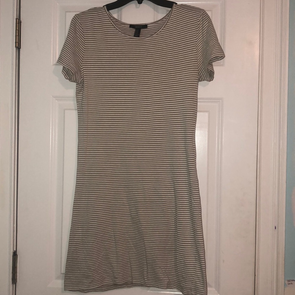 Striped T-Shirt Dress